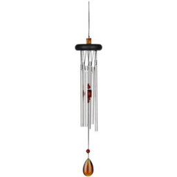 Woodstock Outdoor Chakra Wind Chime - Amber - thumbnail 1