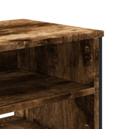 Berkfield Modern Tv Cabinet Smoked Oak 180X34X41 Cm Engineered Wood - thumbnail 7