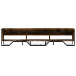 Berkfield Modern Tv Cabinet Smoked Oak 180X34X41 Cm Engineered Wood - thumbnail 4