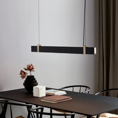Nordlux Lilt Metal Pendant Light 3-Level Dimming Black,mains Led - image 1