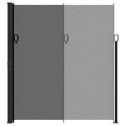 Walplus Retractable Side Awning Garden Sun Shade Canopy Gazebo For Back Door, Porch, Patio Black 220X300 Cm - thumbnail 5