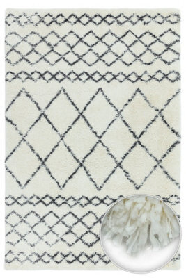Asiatic Alto Al02 Cream & Grey Rug-160Cm X 230Cm - image 1