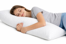 ARLinens Bolster Pillow Hollowfiber Filled Orthopedic Full Body Support Pregnancy Maternity Long Cushion - thumbnail 2