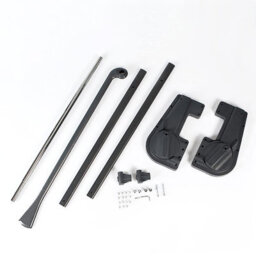 Pull Down Clothes Rail For Wardrobe Clothes Hanging Rail Lift  - Soft Close - 15Kg - 750-1150mm - Anthracite By Decoranddecor - thumbnail 2