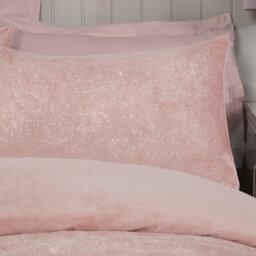 Smart Living Luxury Glitter Foil Fleece Duvet Cover With Pillowcases - thumbnail 3