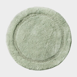 Allure Bath Fashions Round Bath Mat Non-Slip - Sage Green