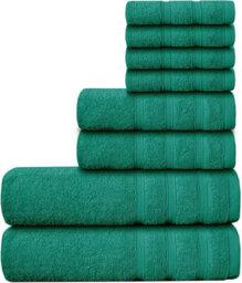 Casabella Luxury 100% Egyptian Cotton Towel Bale 8 Pieces 550 Gsm - thumbnail 1