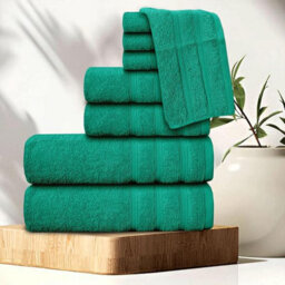 Casabella Luxury 100% Egyptian Cotton Towel Bale 8 Pieces 550 Gsm - thumbnail 5