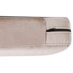 Beliani  Armchair Vietas Velvet Taupe - thumbnail 8
