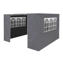 Sealey Dellonda Premium Gazebo/marquee Side Walls/doors/windows, Fits 3 X 3M Models - Dark Green (Dg148) - thumbnail 1