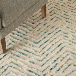 Colorado Clr02 Ivory Green Wool Rug By Nourison-114Cm X 175Cm - thumbnail 6