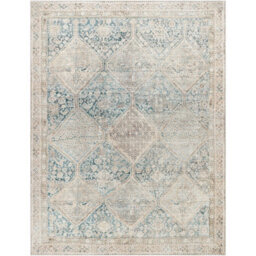 Livabliss Becki Owens Marlene-Vintage Green Beige Traditional Vintage Boho Living Dining Bedroom Rug 157 X 213 Cm Easy Care, Non Shedding