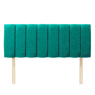 "Adore Designs Portland Turin 4Ft6 Double 20"" Headboard - Teal"