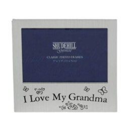 "Message Photo Frame 5"" X 3.5"" -  I Love My Grandma" - thumbnail 1