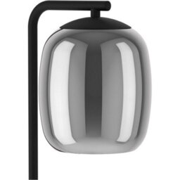 Loops 2 Pack Stylish Modern Black Led Table Lamp Indoor Home Decor - thumbnail 4