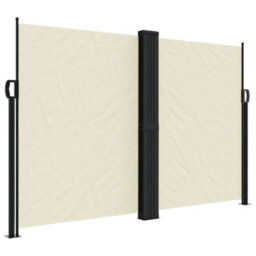 Walplus Retractable Side Awning Garden Sun Shade Canopy Gazebo For Back Door, Porch, Patio Cream 160X1000 Cm - thumbnail 2