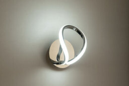 Harper Living Halo Led Wall Light With Toggle Switch, Polished Chrome Finish, Natural White (4000K) - thumbnail 2