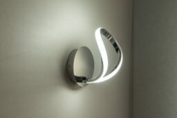 Harper Living Halo Led Wall Light With Toggle Switch, Polished Chrome Finish, Natural White (4000K) - thumbnail 3