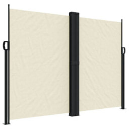 Walplus Retractable Side Awning Garden Sun Shade Canopy Gazebo For Back Door, Porch, Patio Cream 180X600 Cm - thumbnail 2
