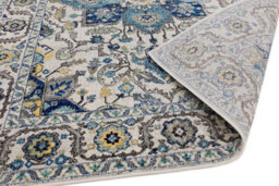 Traditional Rug, Persian Rug Bedroom, Stain-Resistant Diningroom Rug, Easy To Clean Rug, Blue Rug-200Cm X 290Cm - thumbnail 3