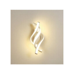 Modern Wall Lamp White Led Wall Sconce Indoor Wall Light For Living Room Corridor Staircase Bedroom (Warm White) - thumbnail 1