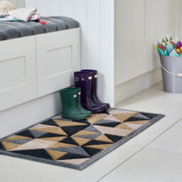 JVL Solemate Hand Carved Trimetric Door Mat, 57 X 100 Cm - thumbnail 6