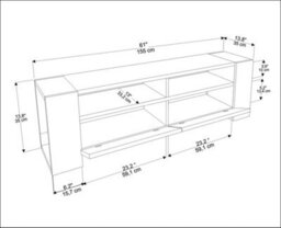 Decorotika Sosruko Tv Stand Tv Unit For Tvs Up To 70 Inch - thumbnail 6