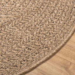Vidaxl Rug Zizur 160 Cm Jute Look Indoor And Outdoor - thumbnail 8