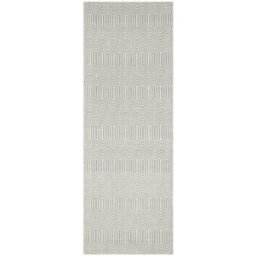 Silver Geometric Handmade Luxurious Modern Wool Easy To Clean Rug Dining Room Bedroom And Living Room-200Cm X 300Cm - thumbnail 7