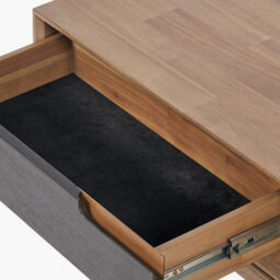 Pacific Lifestyle 2 Drawer Black And Natural Acacia Wood Coffee Table - thumbnail 8