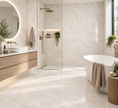 Bien Las Palmas Beige Sugar Finish 600X1200mm. Box Of 3 With Coverage Of 2.18 Sqr Mtrs. - image 1