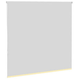 Berkfield Roller Blind Blackout Yellow 145X175 Cm Fabric Width 141.6 Cm Polyester - thumbnail 4