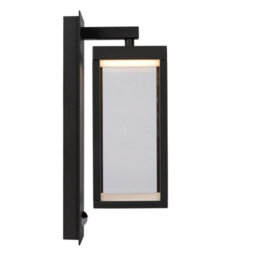 Lucide Clairette Led Outdoor Wall Light With Pir Sensor Anthracite - thumbnail 6