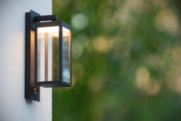 Lucide Clairette Led Outdoor Wall Light With Pir Sensor Anthracite - thumbnail 4