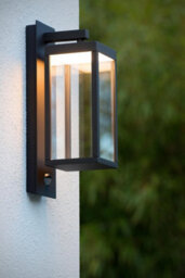 Lucide Clairette Led Outdoor Wall Light With Pir Sensor Anthracite - thumbnail 5