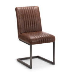 Oakham Huxford Premium Brown Dining Chairs - Set Of 2 - thumbnail 2