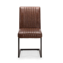 Oakham Huxford Premium Brown Dining Chairs - Set Of 2 - thumbnail 3