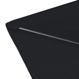 Sundaze 3M Black Round Garden Parasol Unbrella Outdoor Patio Crank Tilt With Base - thumbnail 4