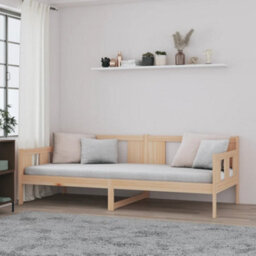 Berkfield Day Bed Solid Wood Pine 90X190 Cm - thumbnail 1