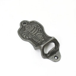 Oakcrafts - Antique Cast Iron Michelin Man Wall Mounted Bottle Opener - thumbnail 1