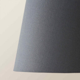 Valuelights Aspen Small Grey Tapered Ceiling Lamp Shade (D)25Cm - thumbnail 3