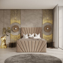 Bellamy Upholstered Bed By Conrad Interiors - Super King - thumbnail 2