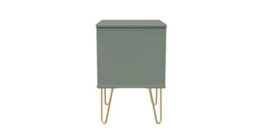 Fuji 2 Drawer Bedside Cabinet In Reed Green (Ready Assembled) - thumbnail 2