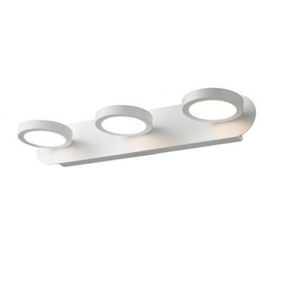 Luminosa Lighting Luminosa Modern Led Wall Lamp White, Warm White 3000K 945Lm