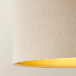 Valuelights Britney Marble Floor Lamp With Natural Linen Drum Lamp Shade And Led Bulb - thumbnail 4
