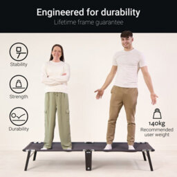 Jay-Be Ce70 Compact Folding Bed With E-Fibre Mattress, Single - thumbnail 9