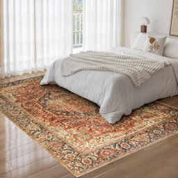 Ameha Majestic Cashmere Area Rugs For Bedroom Living Dining Room Kitchen Indoor/outdoor Non Slip Soft 160X230 Cm Carpet - thumbnail 6