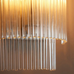 Luminosa Lighting Luminosa Marietta Glass Shade Wall Lamp Bright Nickel - thumbnail 5