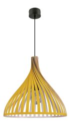 GoodHome Crozon Mustard Pendant Ceiling Light, (Dia)380mm - thumbnail 2