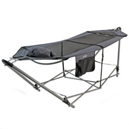 Actiasgear Grey Portable Hammock With Pillow